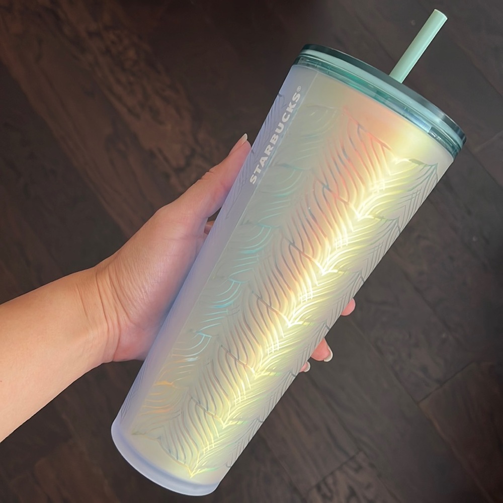 Starbucks tumbler holographic